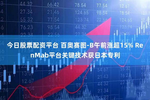 今日股票配资平台 百奥赛图-B午前涨超15% RenMab平台关键技术获日本专利